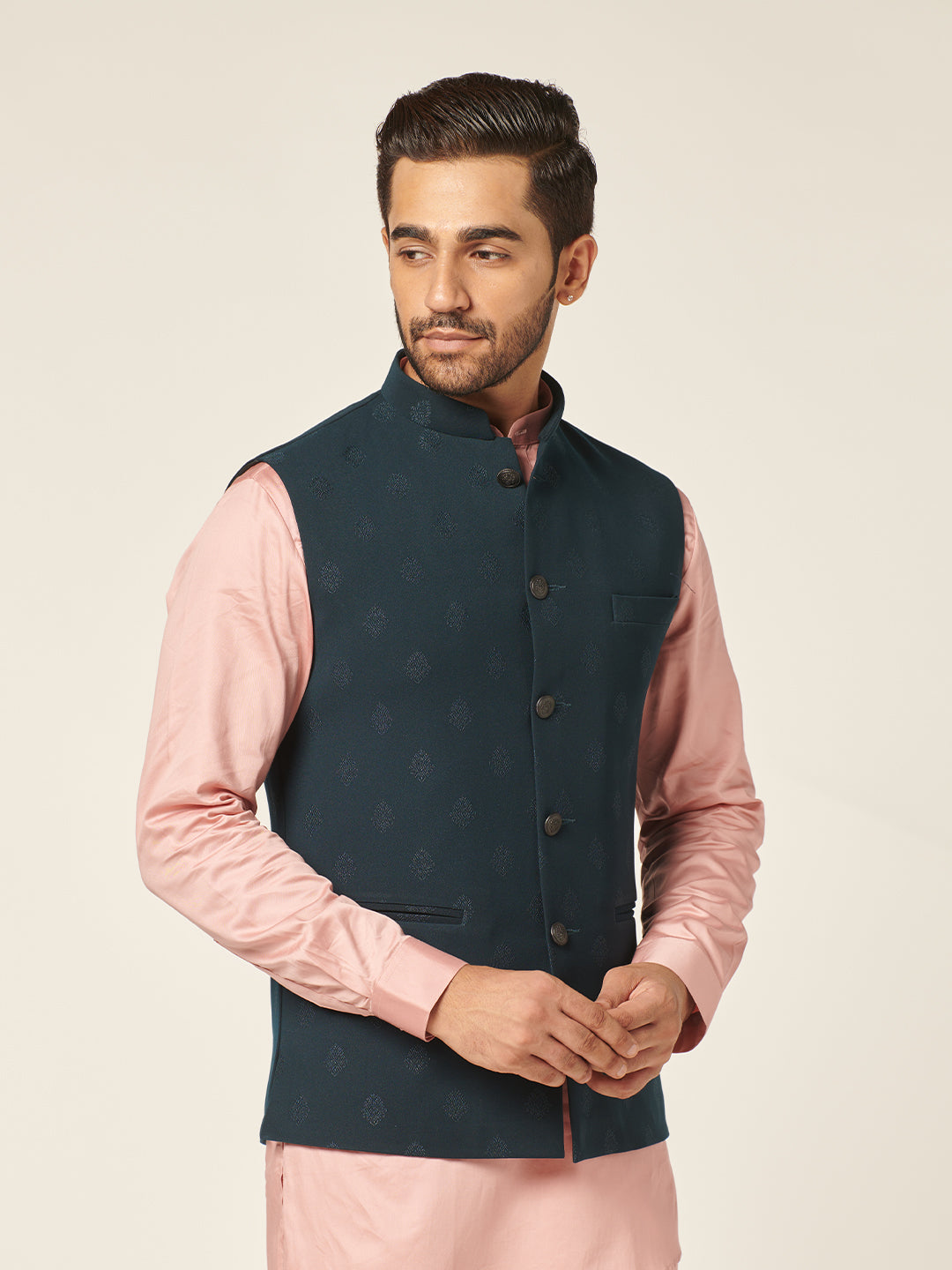 GUNSMOKE NEHRU JACKET MR BUTTON