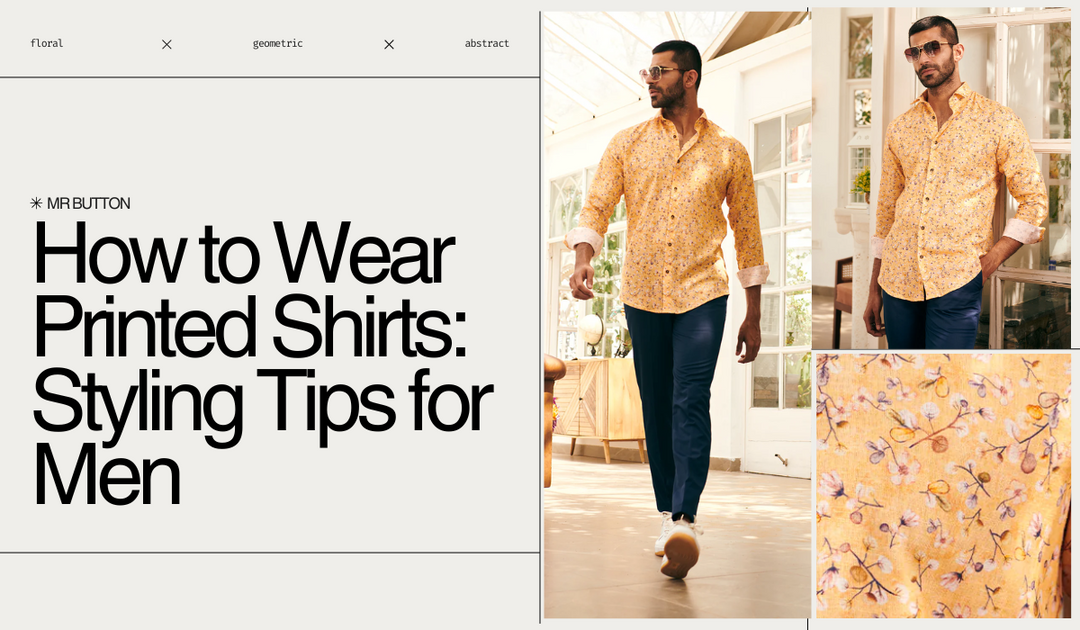 ⁠⁠How to Wear Printed Shirts: Styling Tips for Men