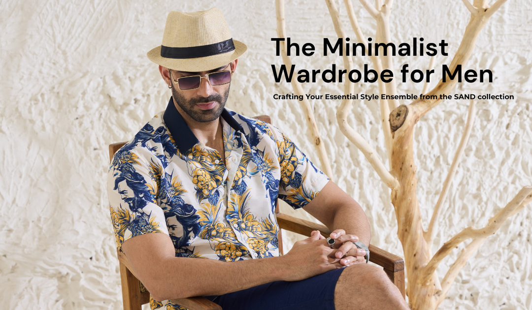 ⁠The Minimalist Wardrobe for Men: Crafting Your Essential Style Ensemble from SAND collection