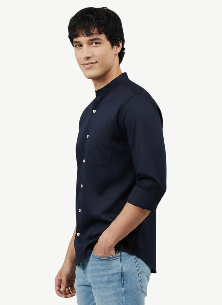 Debonair Blue Shirt