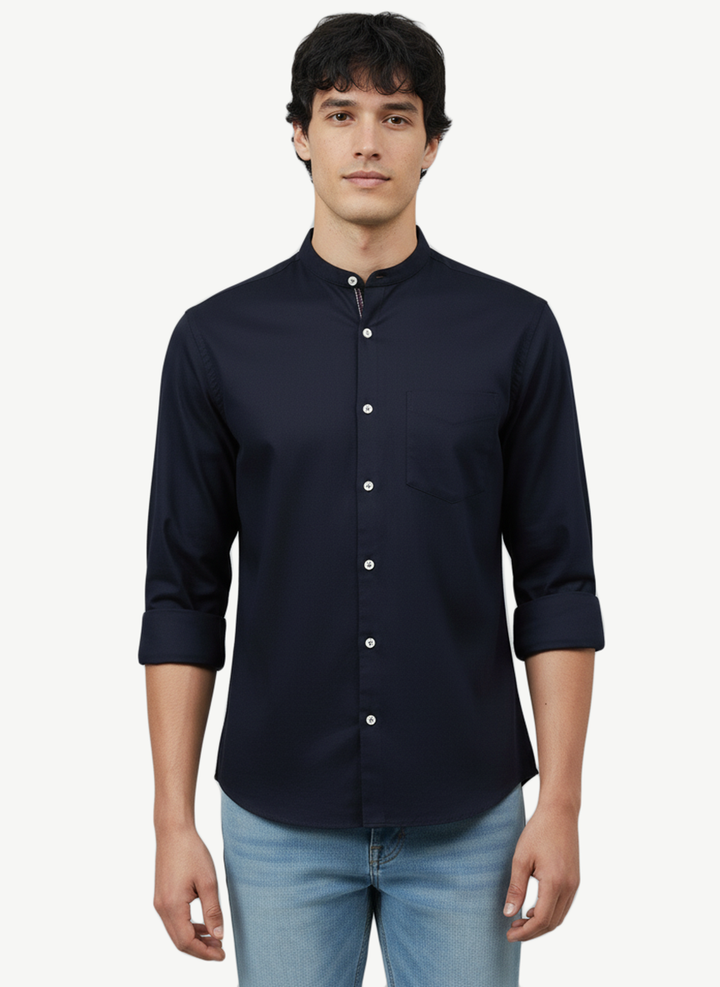 Debonair Blue Shirt