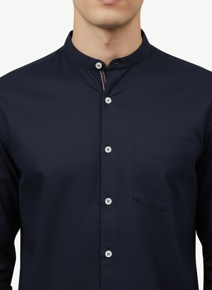 Debonair Blue Shirt