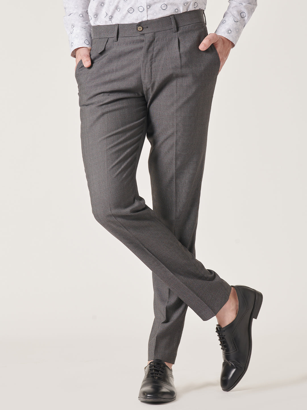 Buy Pink Trousers & Pants for Men by Mr Button Online
