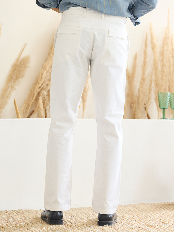 STARLIGHT LINEN TROUSERS