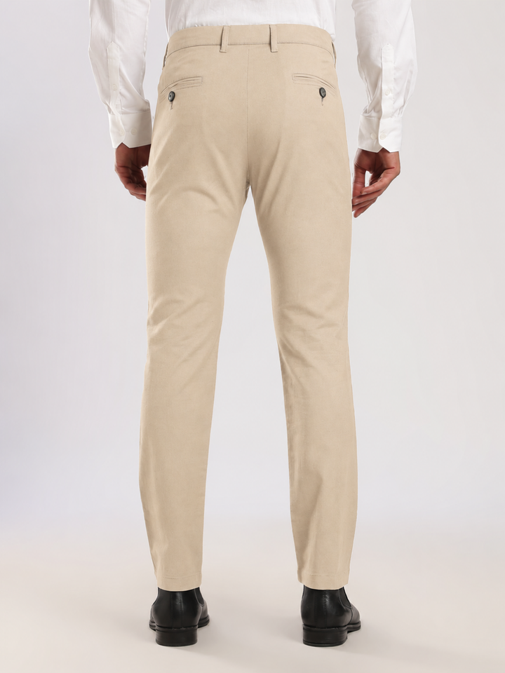 Khaki Linen Trouser