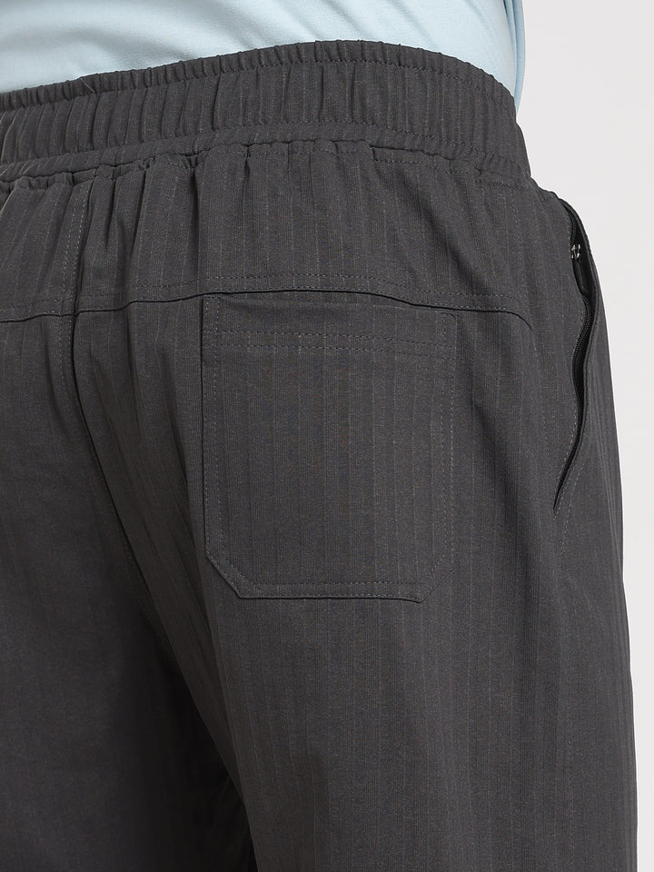 Dark Grey Relaxed Fit Travel Pant