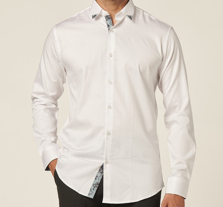 white shirt for men