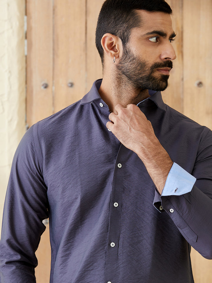 Graphite Button Components Graphite Shirt – MR BUTTON