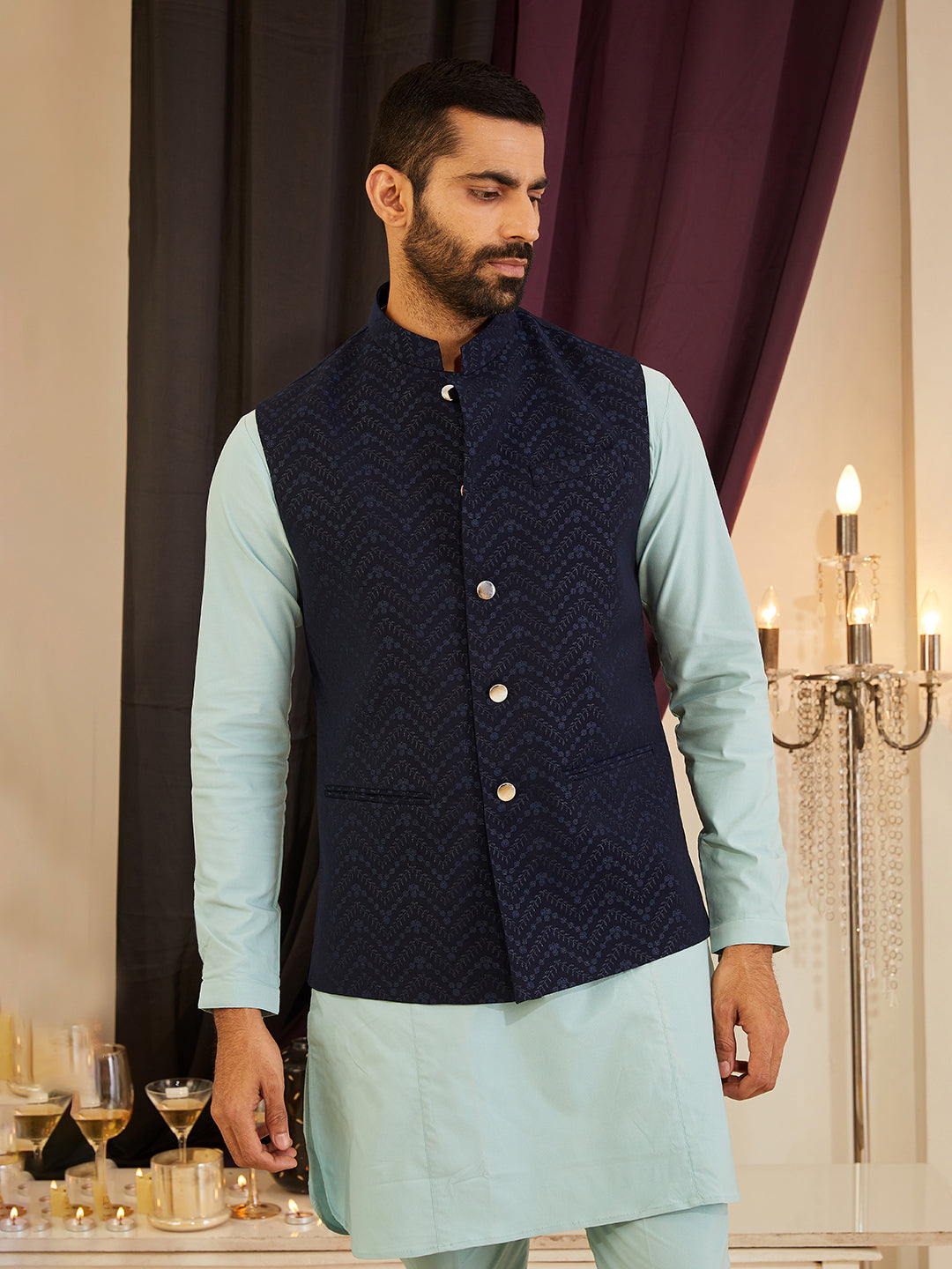 Scar Tissue Nehru Jacket