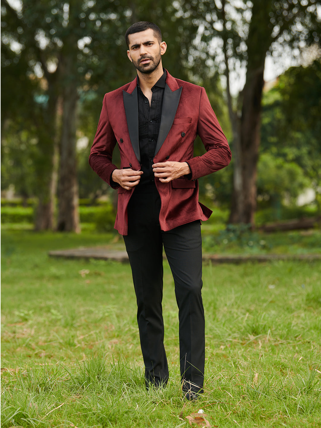Maroon Blazer For Wedding Maroon Blazer With Black T Shirt FOR HIM