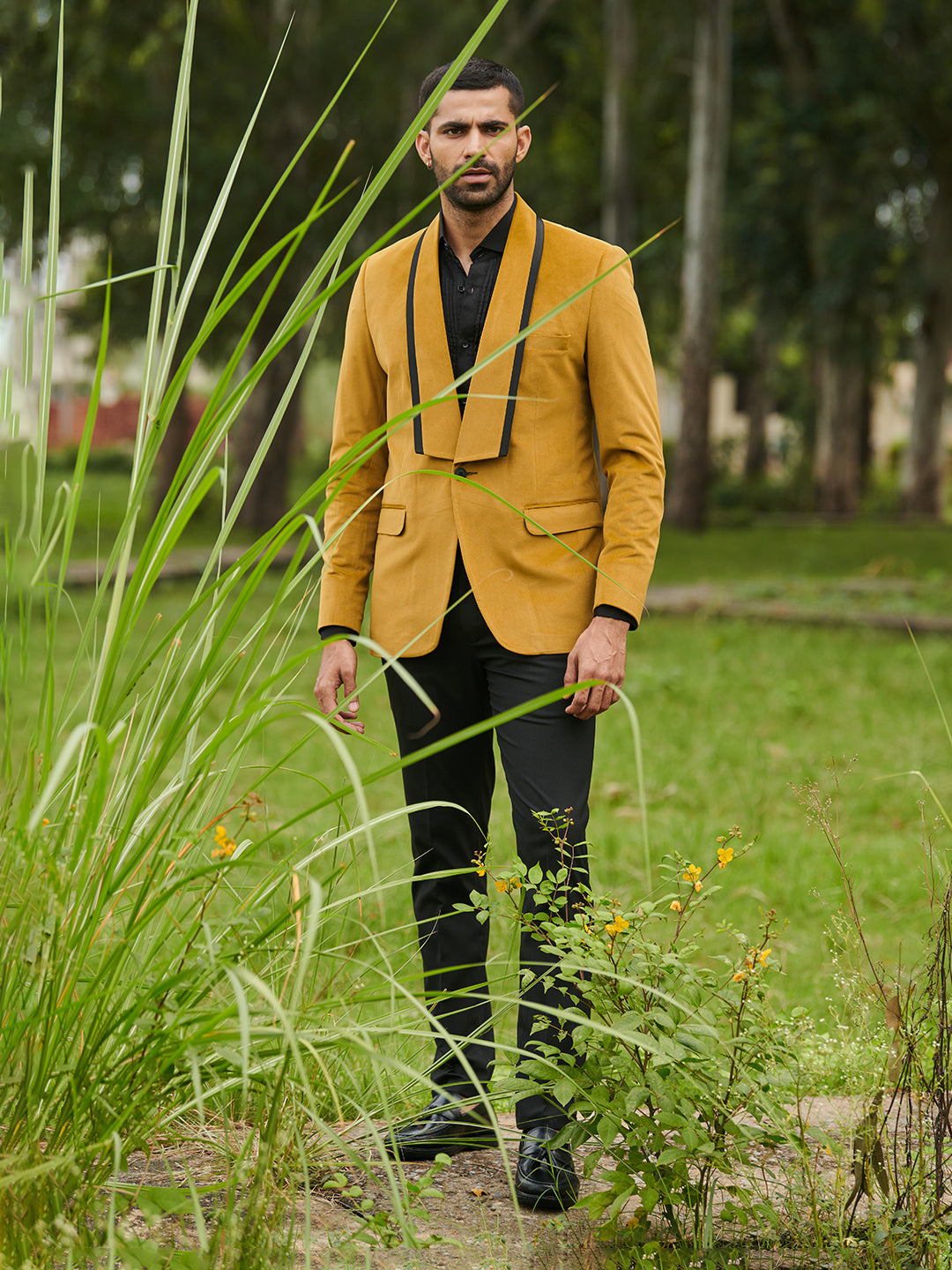 Buy Green 3-Piece Ethnic Suit for Men by Mr Button Online | Ajio.com
