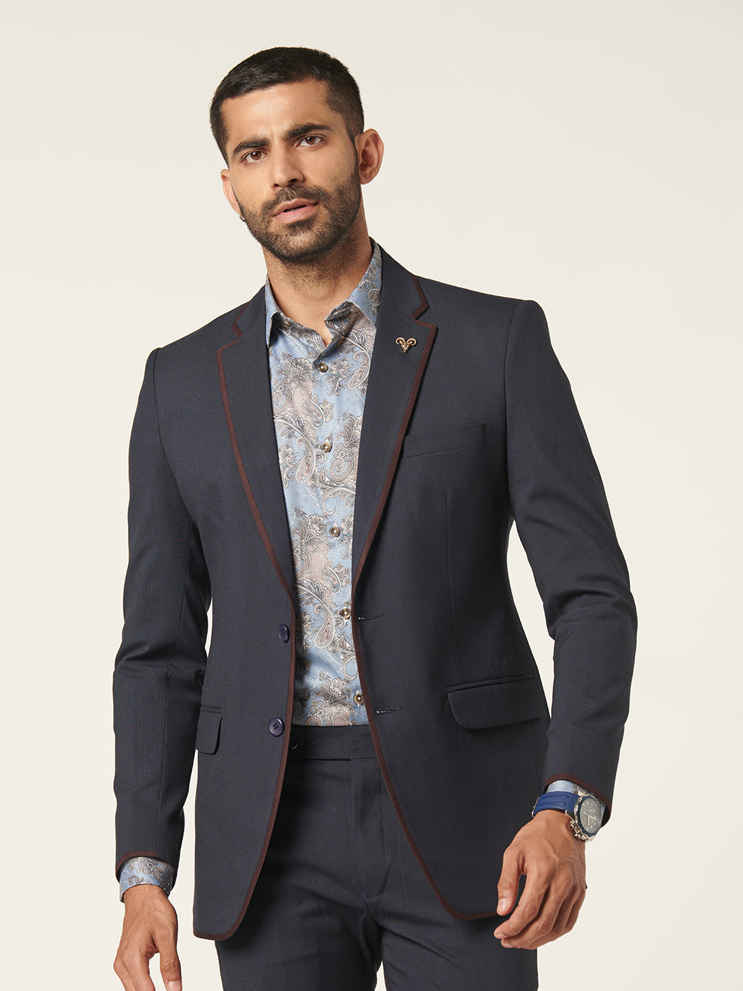 How To Wear Navy Blazers With Grey Pants To Weddings • Ready Sleek
