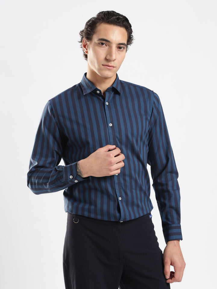 Navy Matrix Shirt