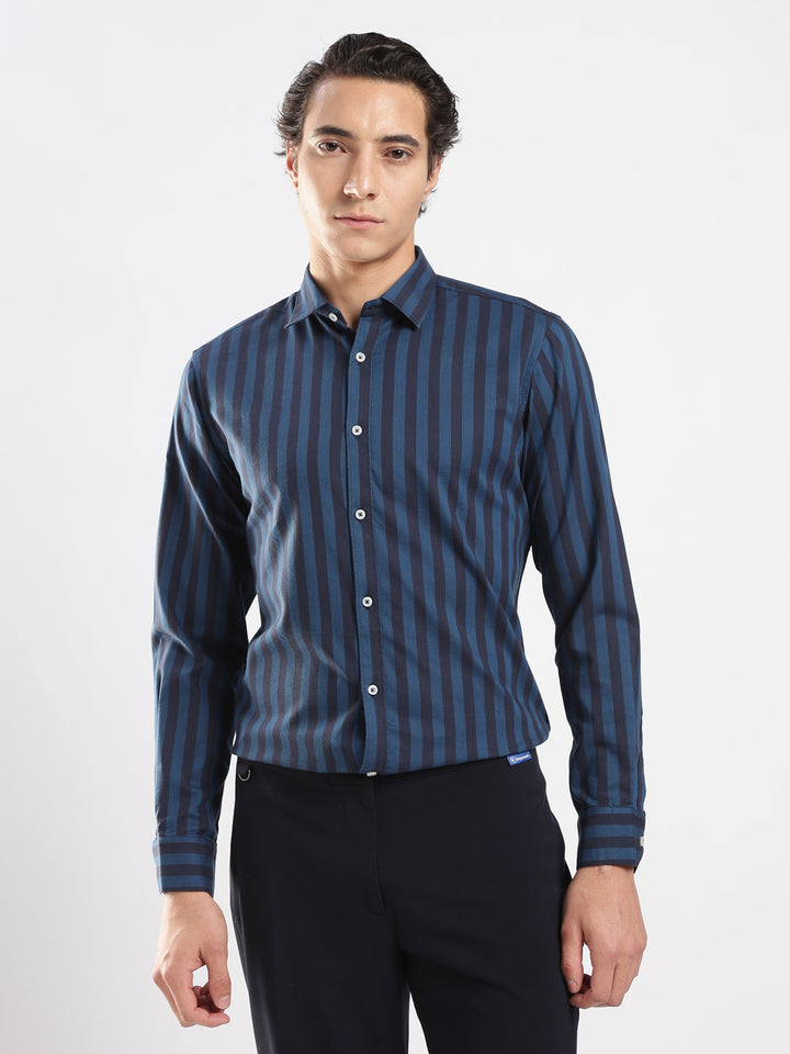 Navy Matrix Shirt
