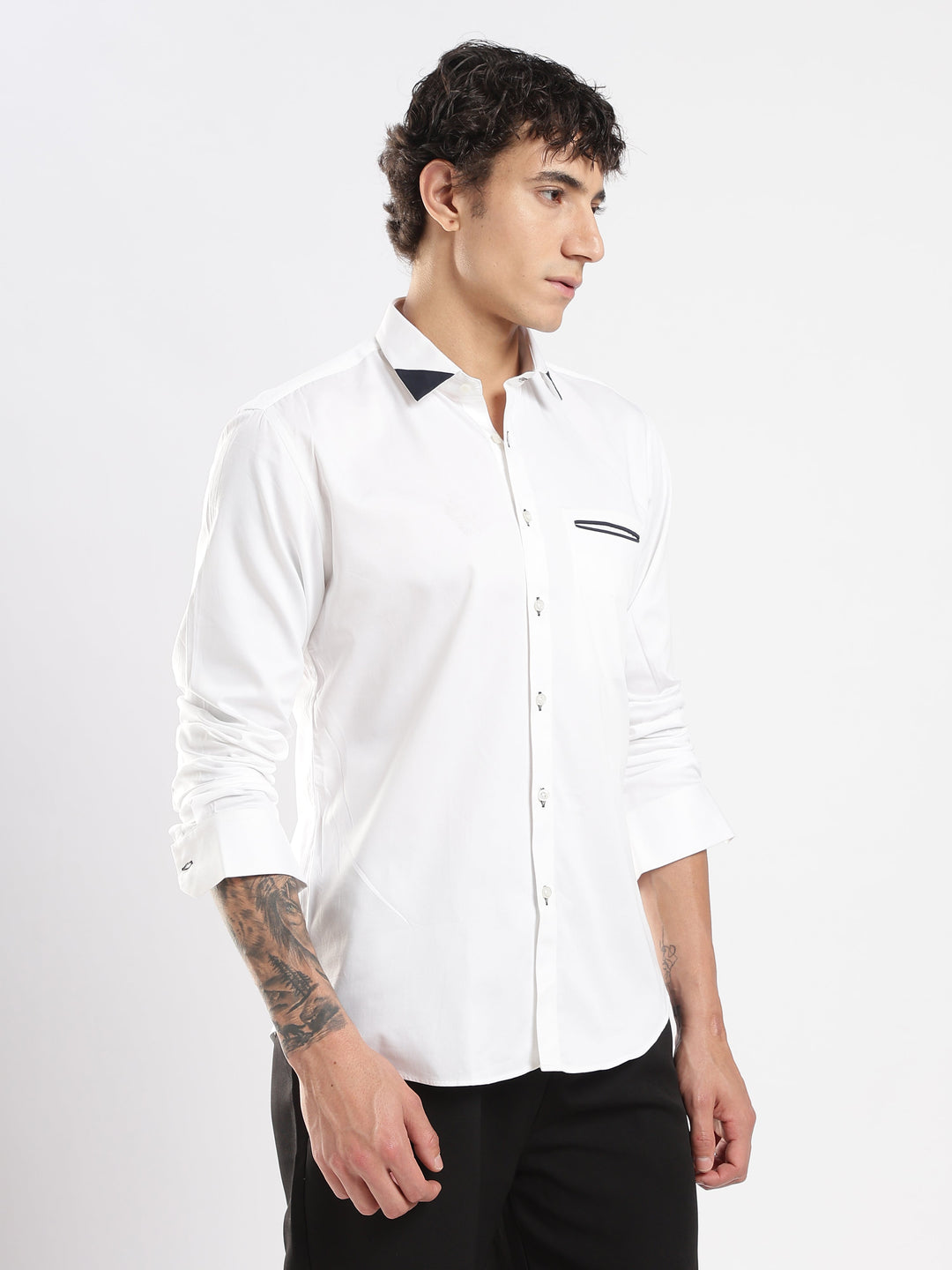 Satin Dove Shirt