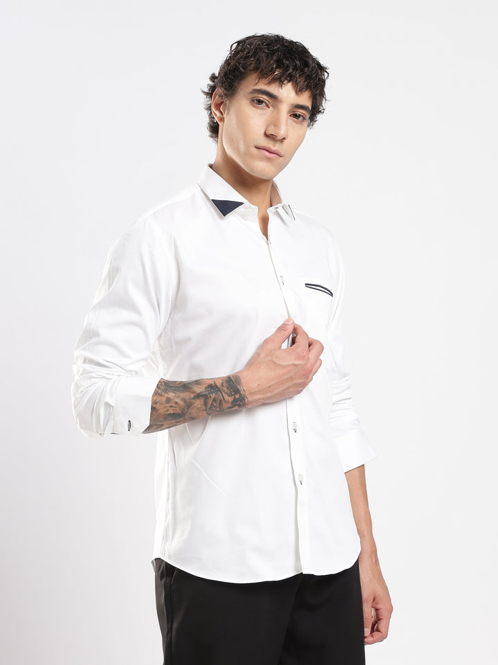 Satin Dove Shirt