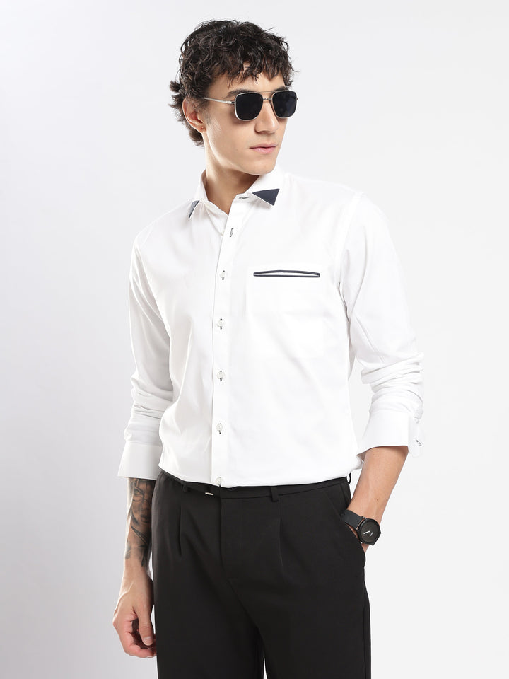 Satin Dove Shirt
