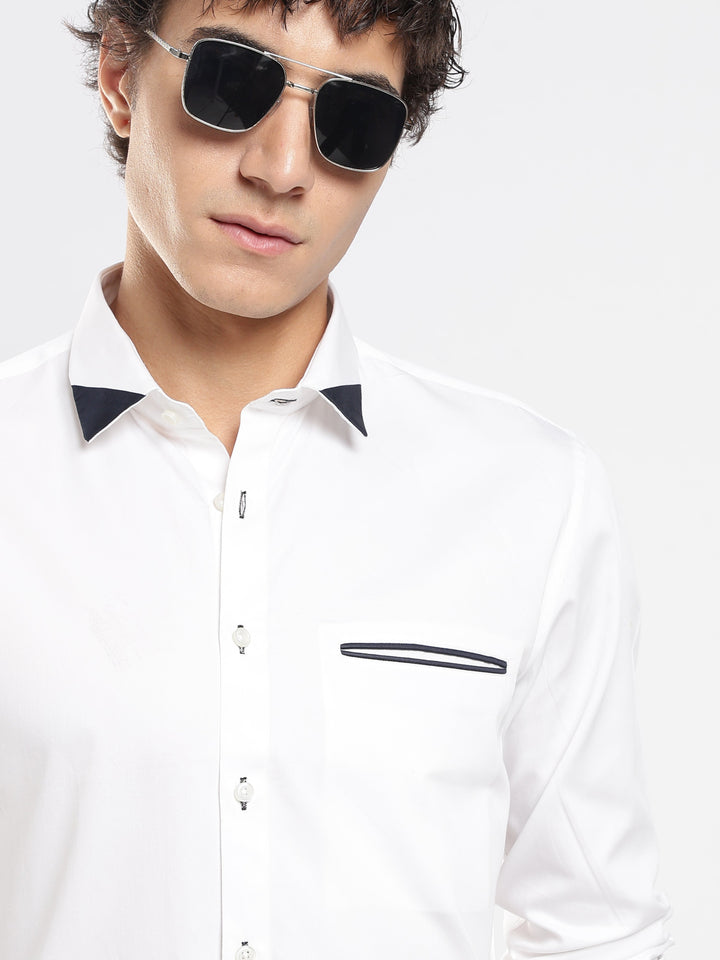 Satin Dove Shirt
