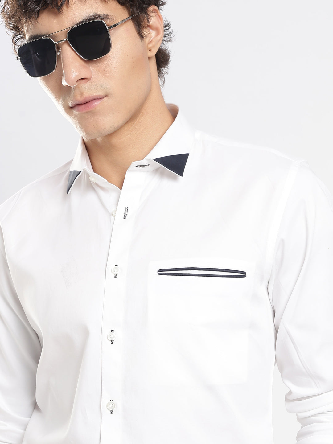 Satin Dove Shirt