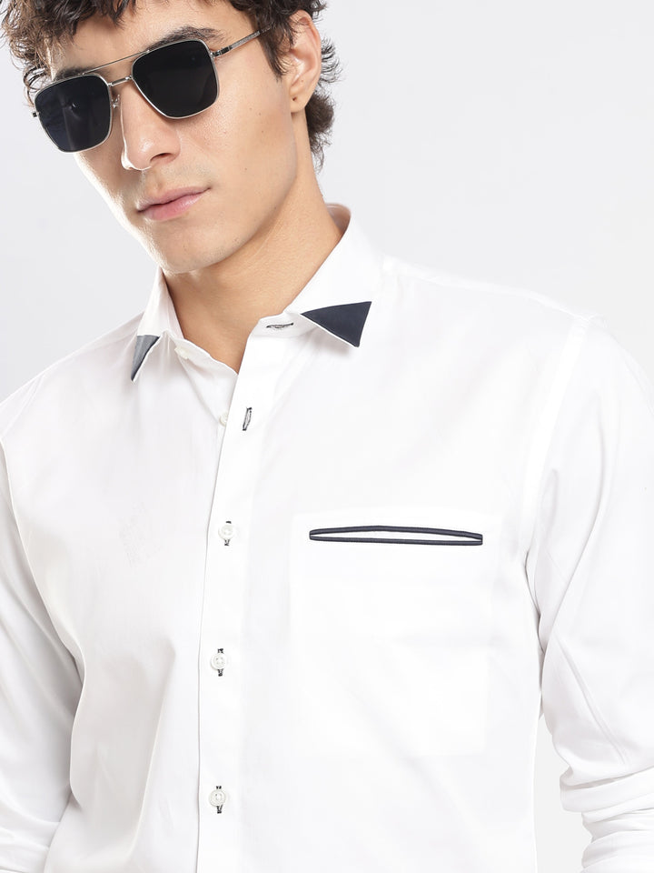 Satin Dove Shirt