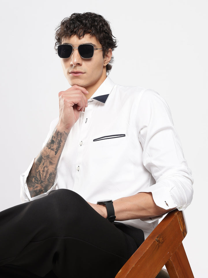 Satin Dove Shirt