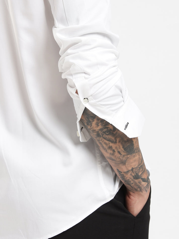 Satin Dove Shirt