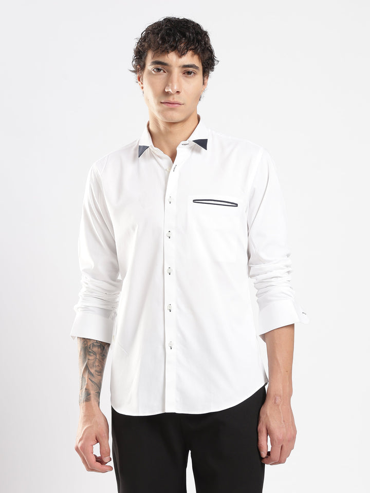 Satin Dove Shirt