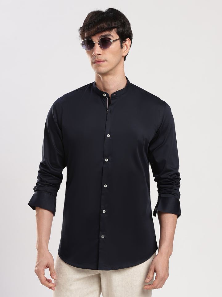 Debonair Blue Shirt