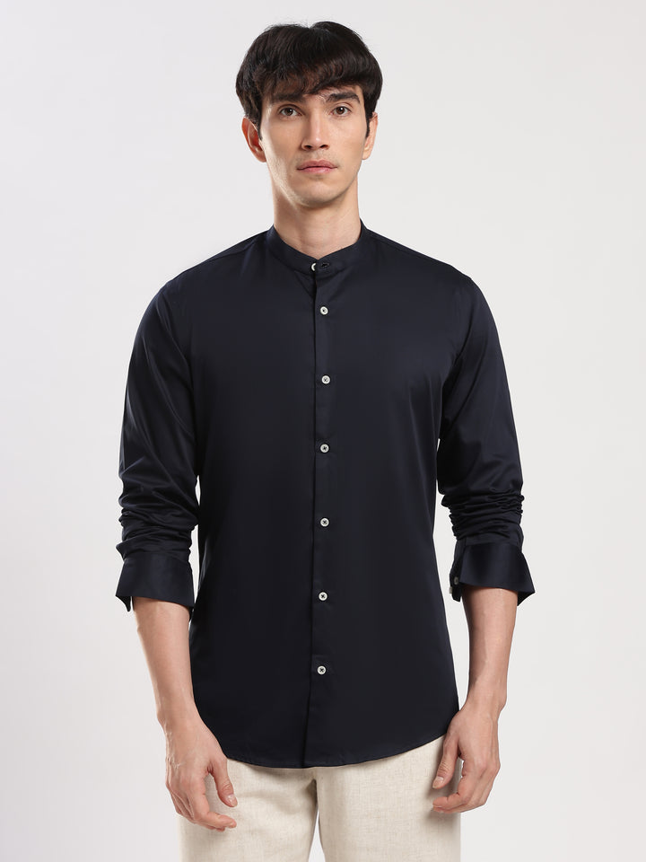 Debonair Blue Shirt