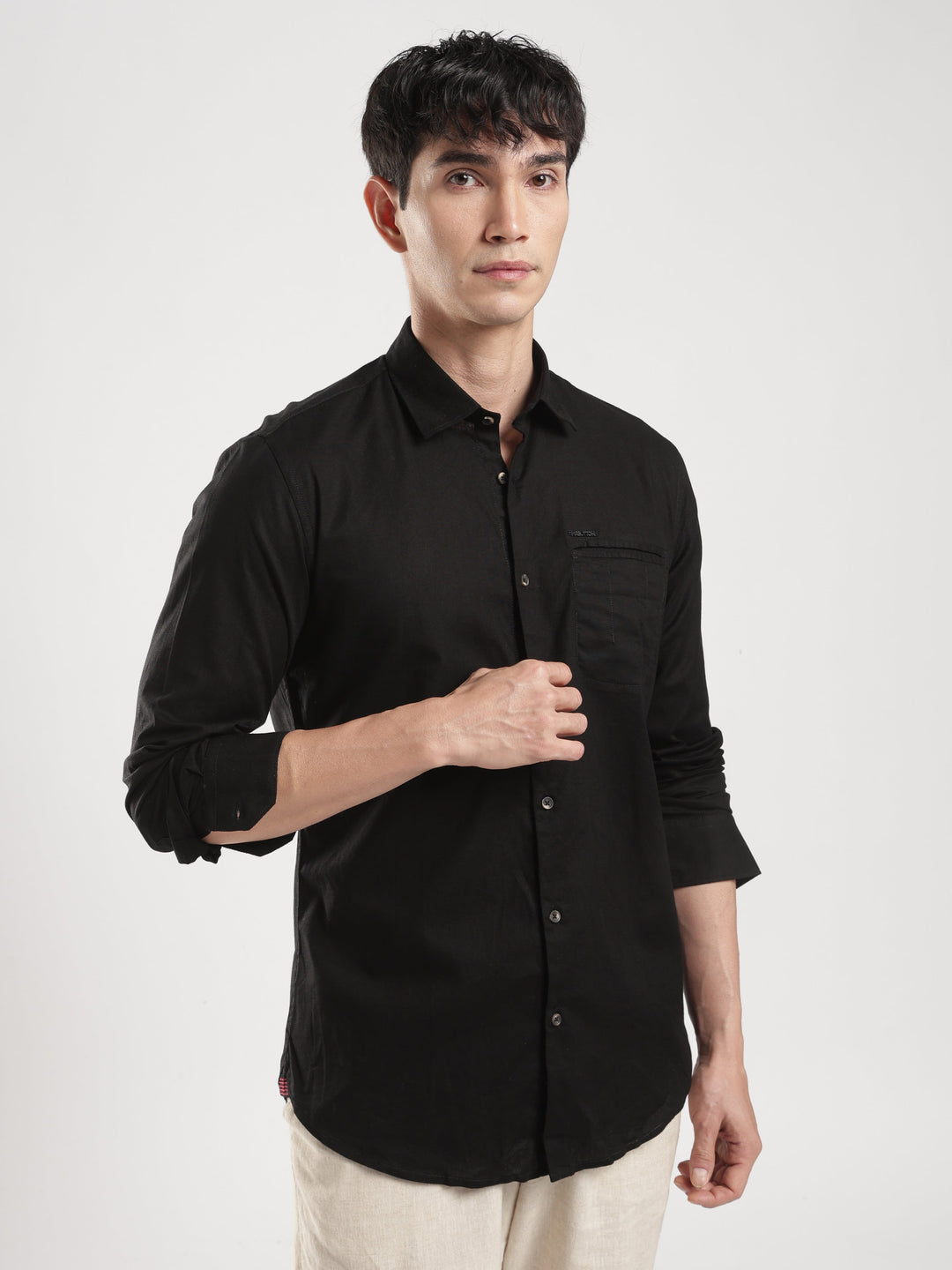 BLACK BLUFF CASUAL LINEN SHIRT