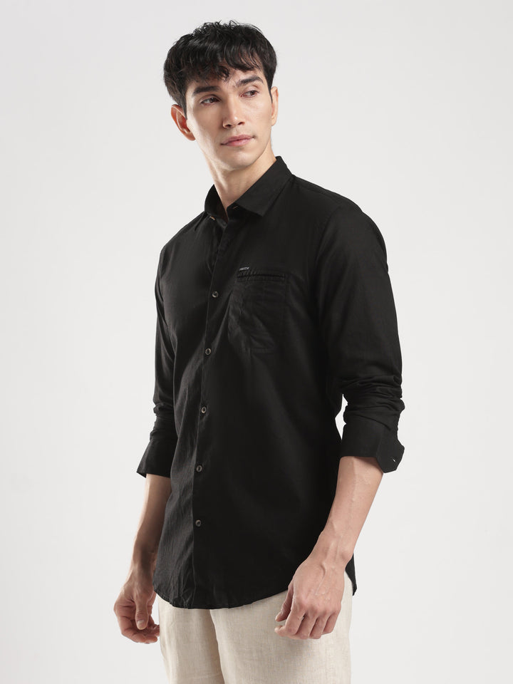 BLACK BLUFF CASUAL LINEN SHIRT