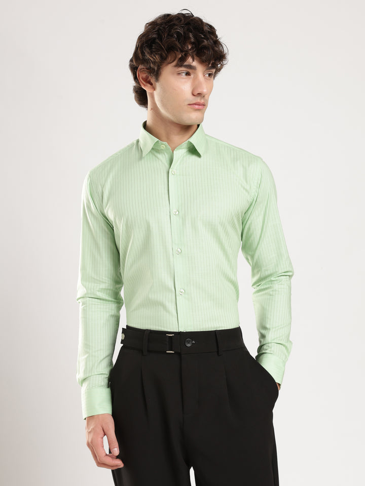 Pista Striped Slim Fit Casual Shirt