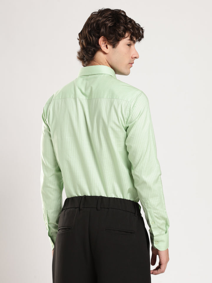 Pista Striped Slim Fit Casual Shirt