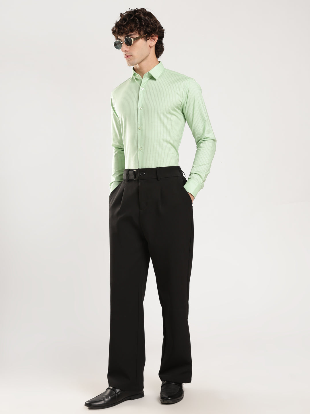 Pista Striped Slim Fit Casual Shirt
