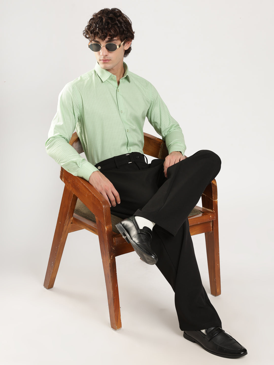 Pista Striped Slim Fit Casual Shirt