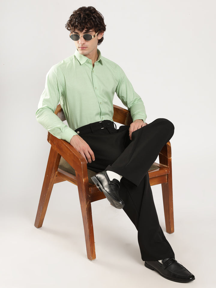 Pista Striped Slim Fit Casual Shirt