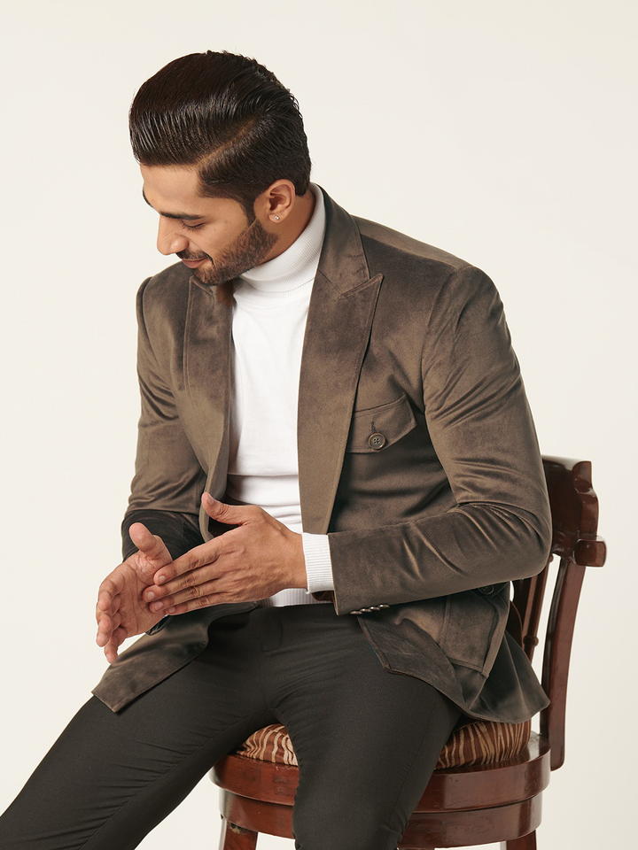 SOFT CAFFEINE BLAZER