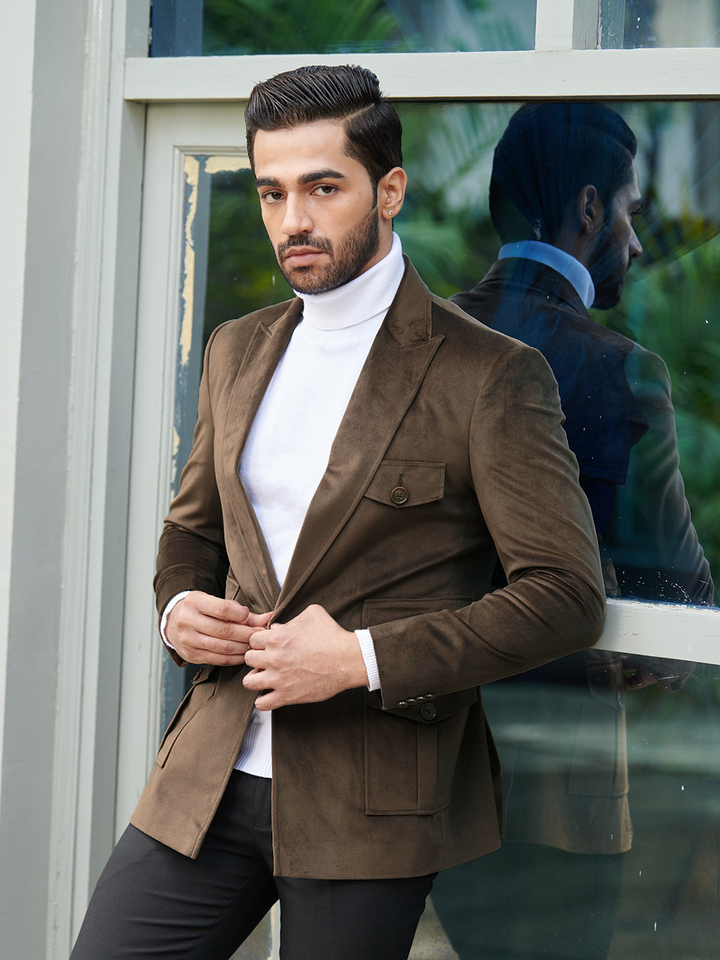 SOFT CAFFEINE BLAZER