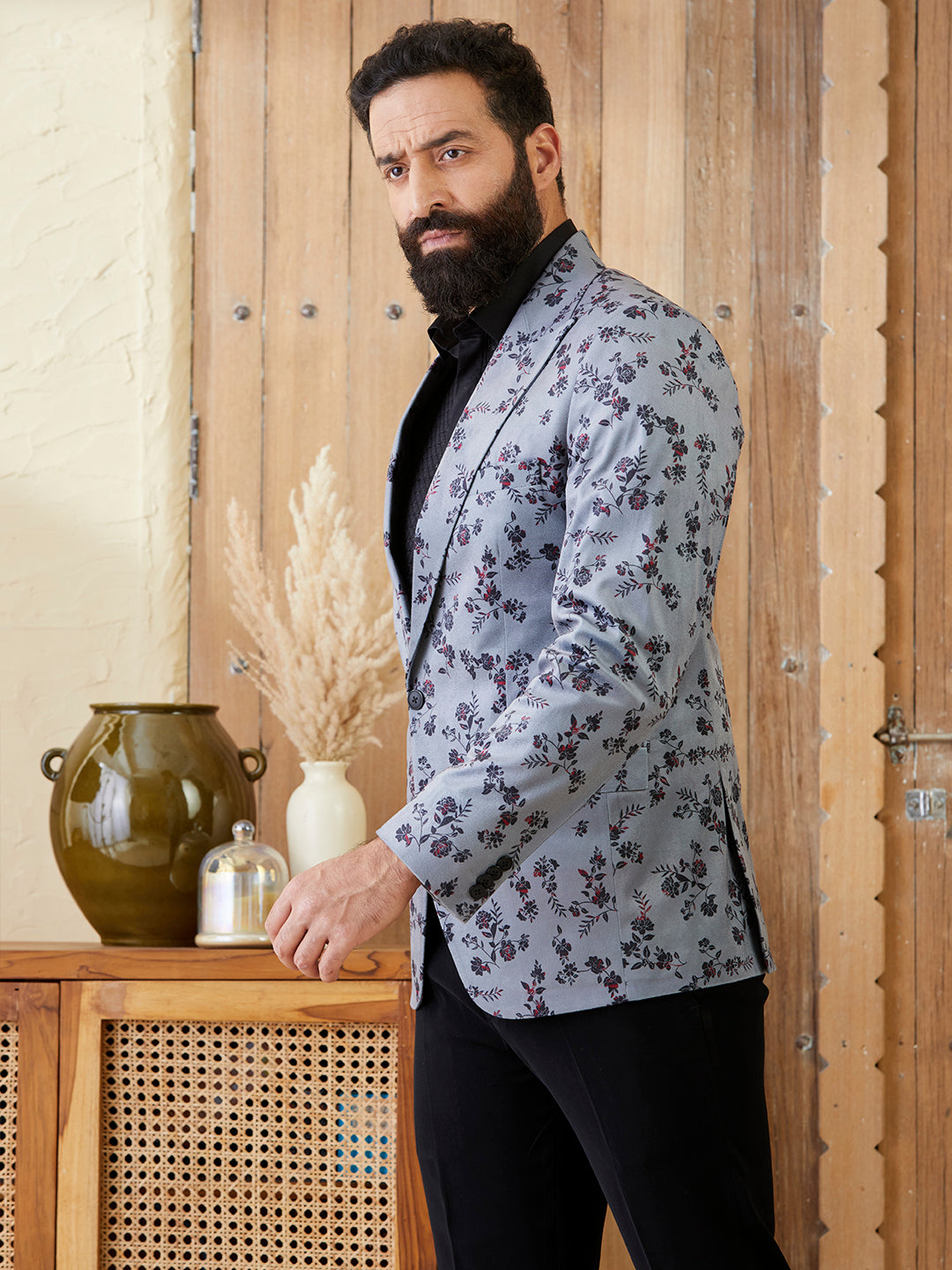 Printed Rider Blazer