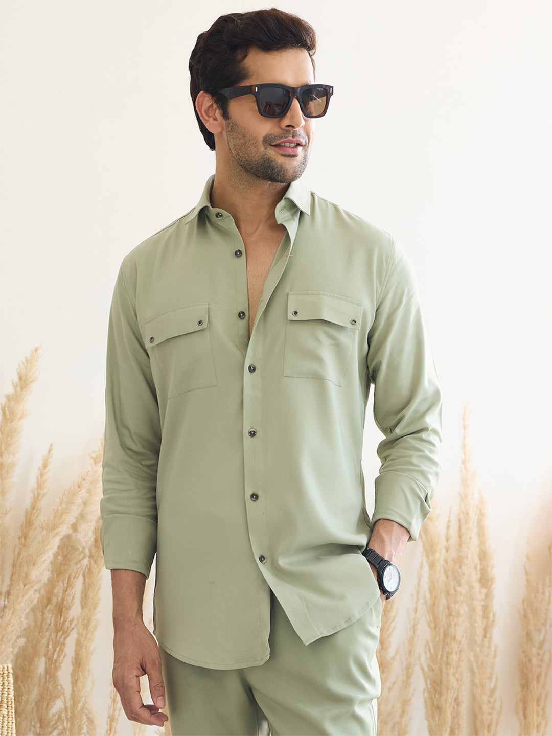 OASIS GREEN SHIRT