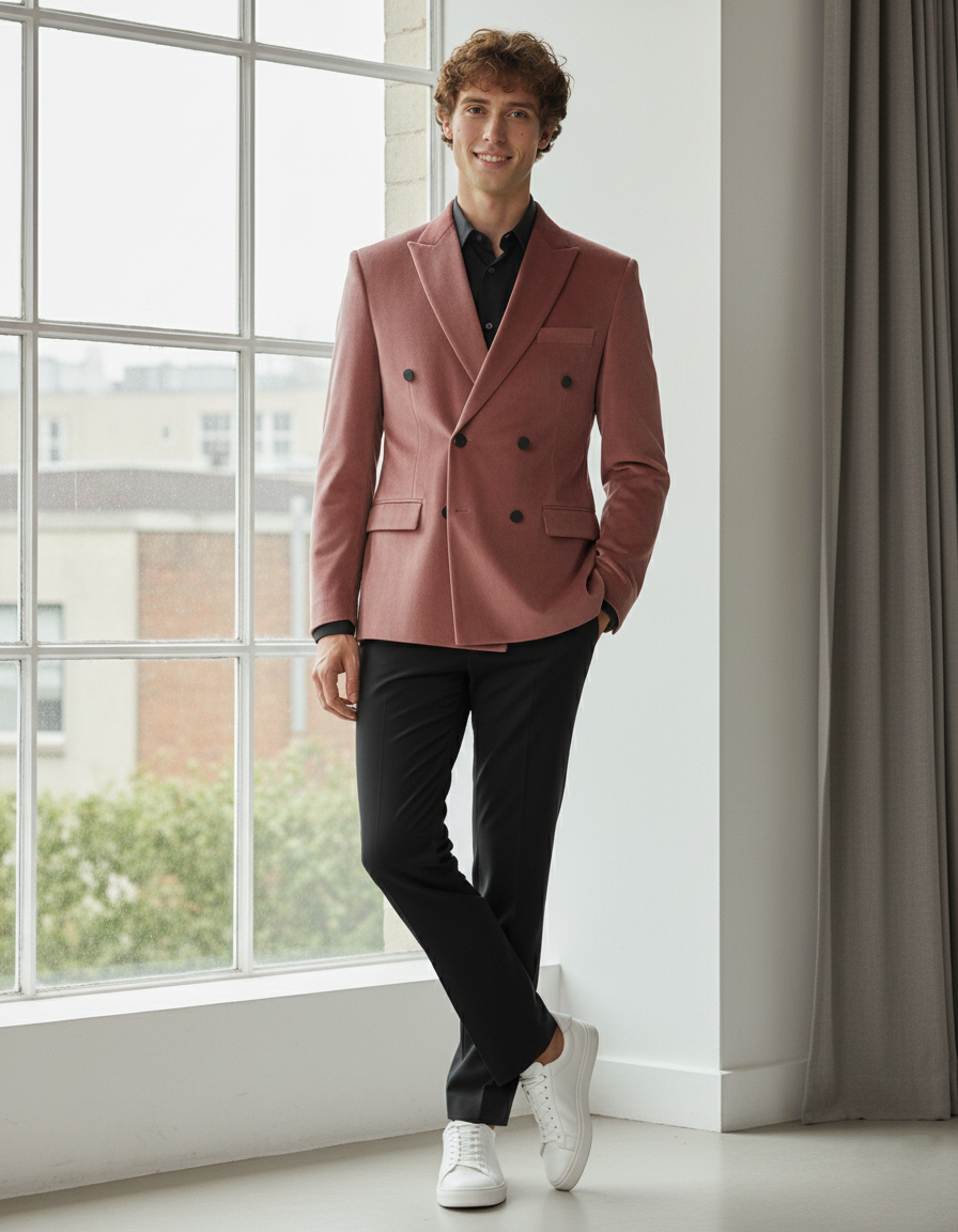 Light Shell Pink Blazer