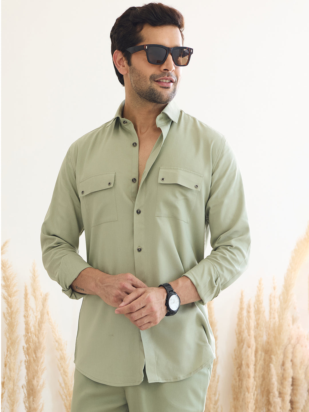 OASIS GREEN SHIRT