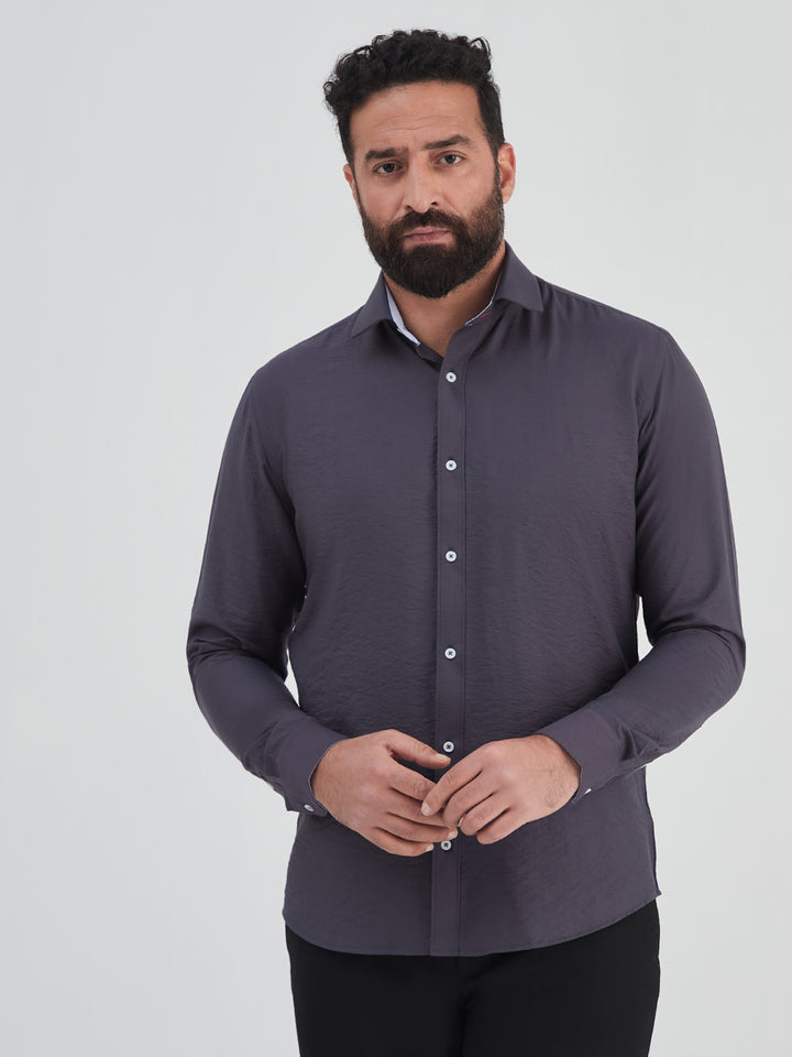 Graphite Button Components Graphite Shirt – MR BUTTON