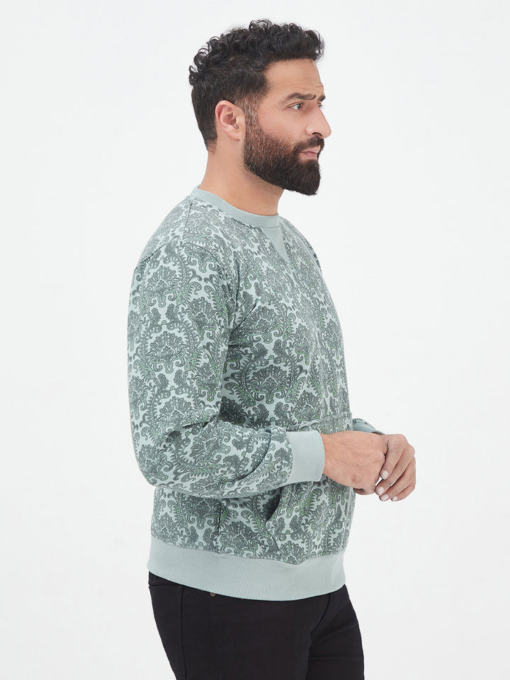 Olive Soil Sweatshirt