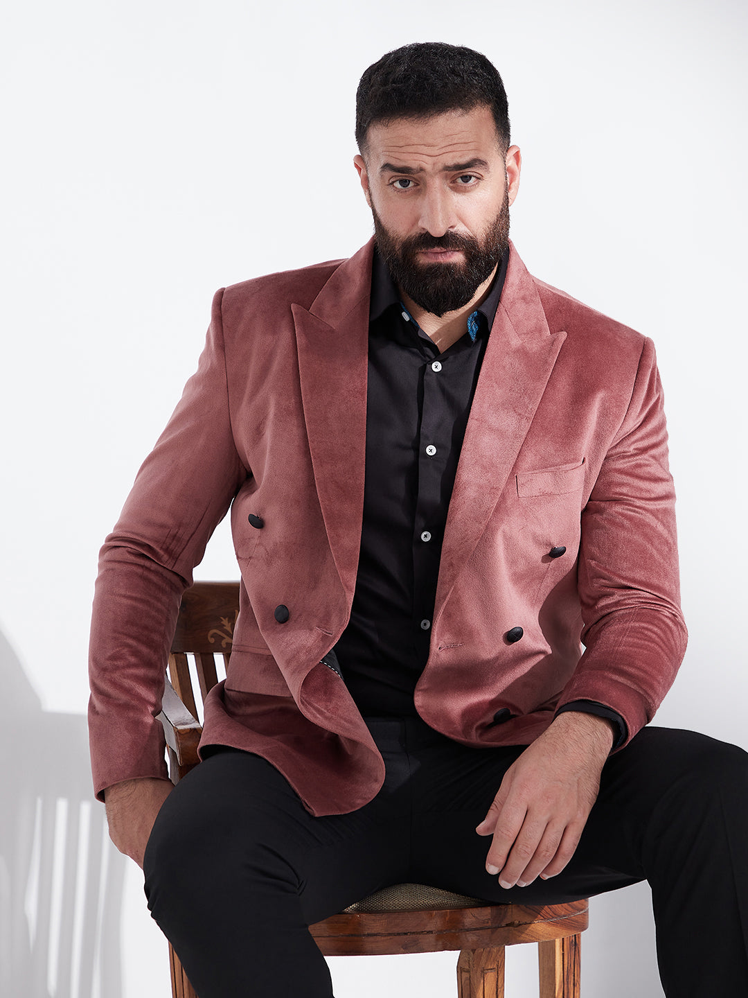 Light Shell Pink Blazer – MR BUTTON1