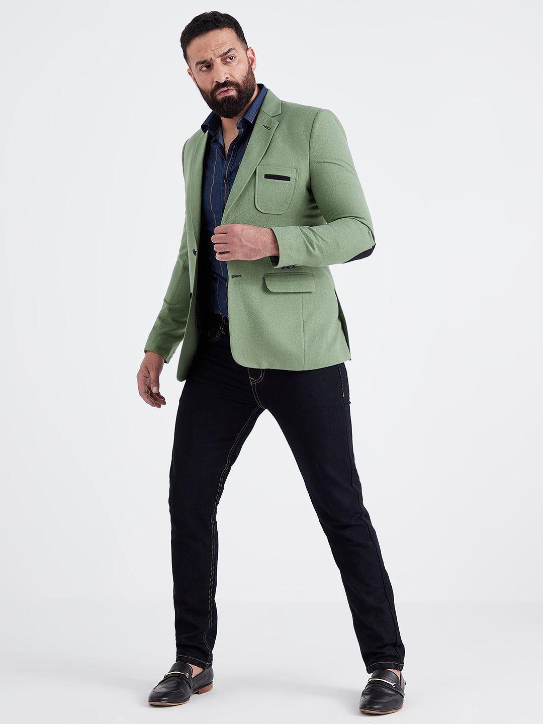 Dark Parrot Blazer – MR BUTTON - Main Image