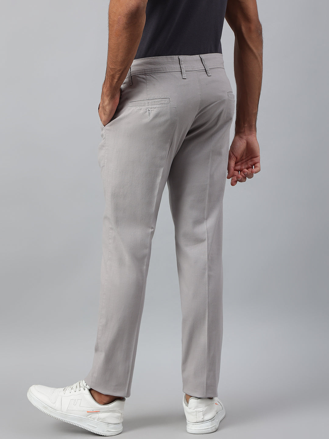 Grey Fit Chinos
