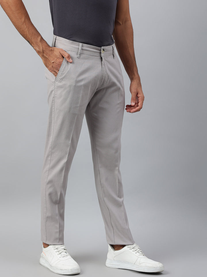 Grey Fit Chinos