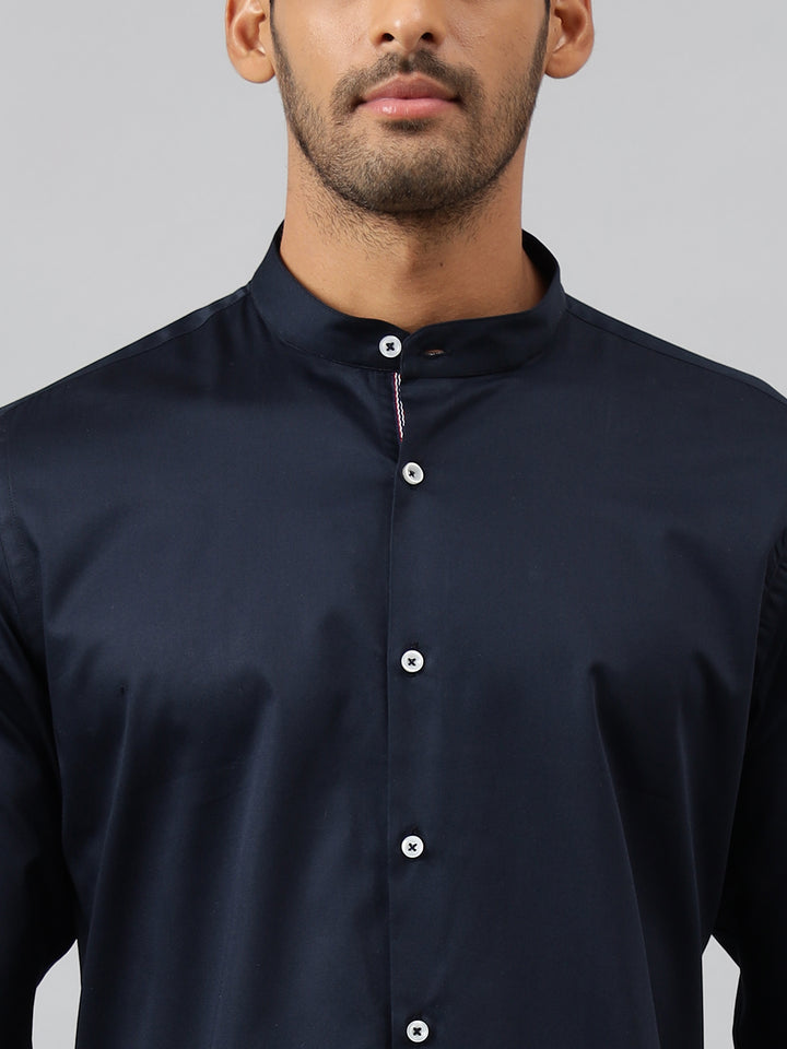 Debonair Blue Shirt