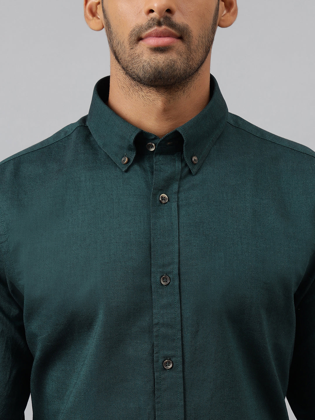 Man In Forest Shirt